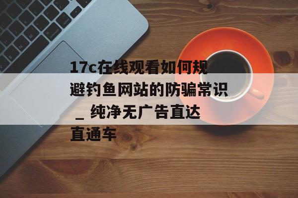 17c在线观看如何规避钓鱼网站的防骗常识 _ 纯净无广告直达直通车